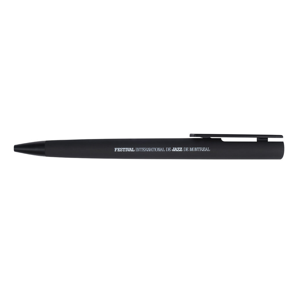 Black Retractable Pen