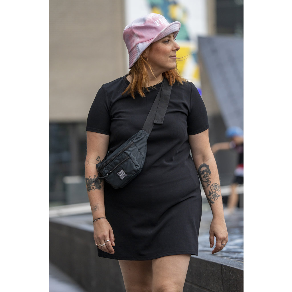 FIJM Black Fanny Pack