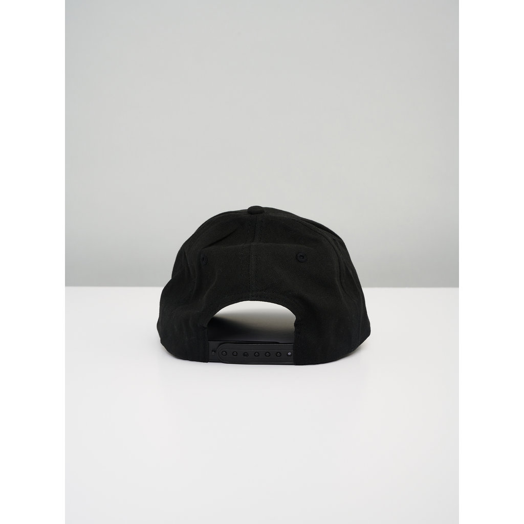 Casquette noire unisexe FIJM 2022 logo rond brodé