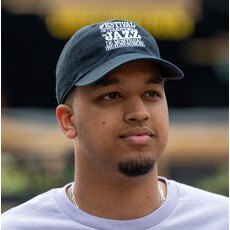 Black FIJM 47' Brand Cap