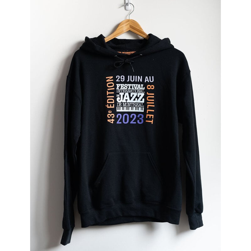 43rd Edition 2023 FIJM Black Dated Hoodie