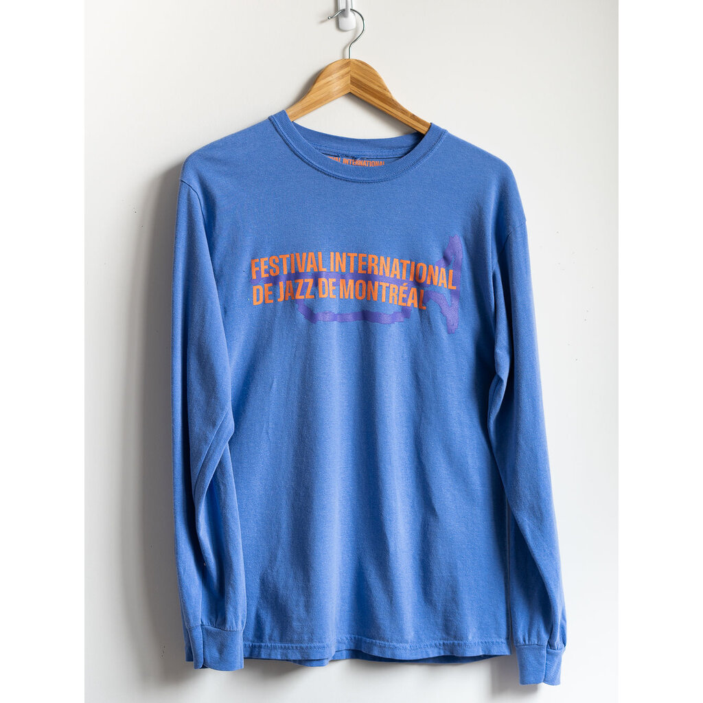 Image Folie  2023 FIJM Blue Long Sleeve with Trumpet on the Front