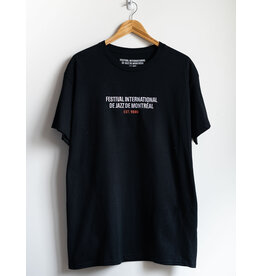 T-shirt noir FIJM established 1980