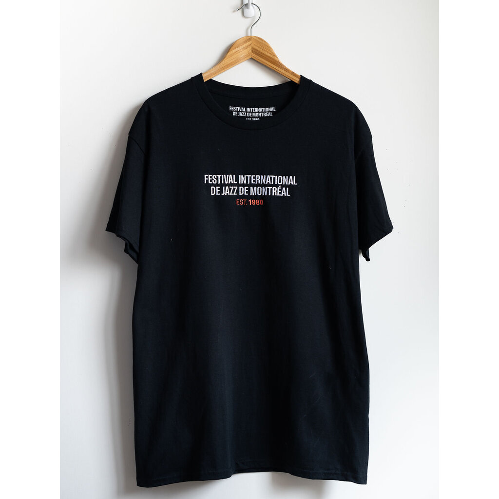 T-shirt noir FIJM established 1980