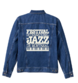 Manteau en jeans du Festival International de Jazz de Montréal