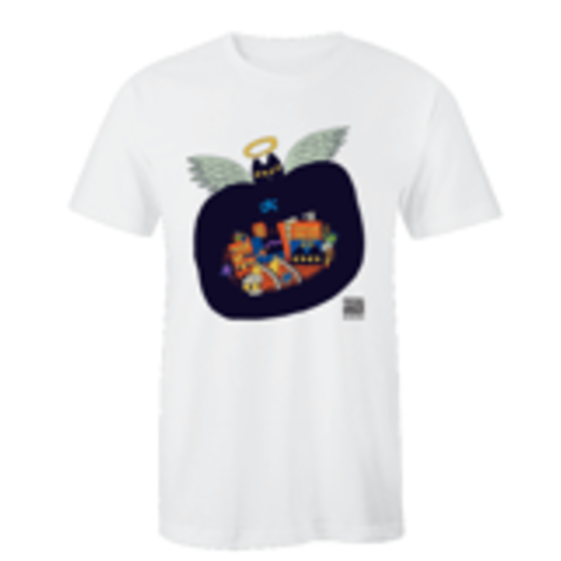 Youth Ste-Cat City White T-shirt - Chien Champion 2025