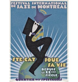 POSTER STE-CAT PLAYS