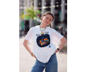 Ste-Cat City White T-Shirt – Chien Champion 2025 - Festival