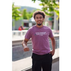 Pink T-Shirt FIJM - Chien Champion 2025