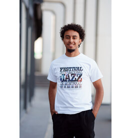 FIJM Mosaic White T-Shirt