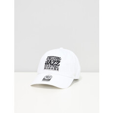 Casquette blanche classique du Festival International de Jazz de Montréal