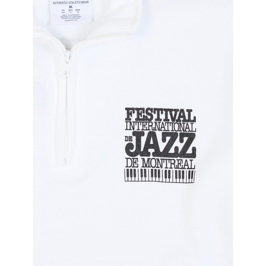 CHAMPION Official FIJM Logo Quarter Zip Pullover