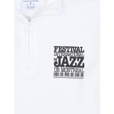 CHAMPION Ouaté quart de zip à logo officiel FIJM