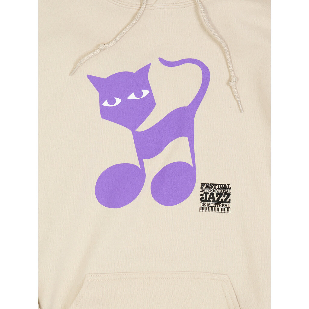 Ouaté à capuche FIJM - Le chat musical