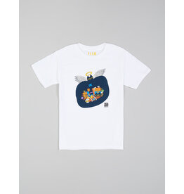 Youth Ste-Cat City White T-shirt - Chien Champion 2025