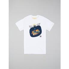 T-shirt blanc Ste-Cat ville - Chien Champion 2025