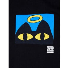 T-shirt noir Yeux du chat - Chien Champion 2025