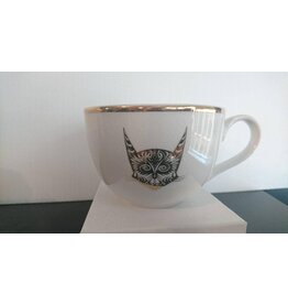Gold Cat Coffee Mug