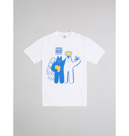 White Sainte-Cat & Friend T-shirt - Chien Champion Design 2026