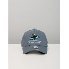 Casquette grise mini Sainte-Cat - Design Chien Champion 2026