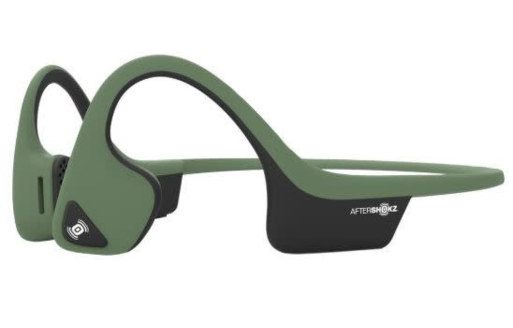 Aftershokz Trekz Air Forest Green Wireless Headphones 46635