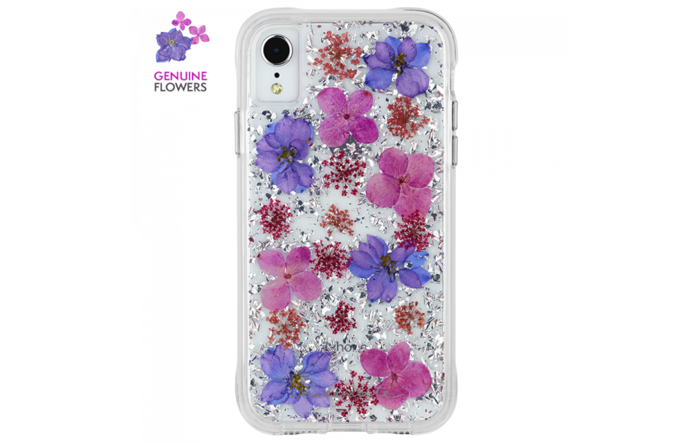 Case-Mate | iPhone XR Purple Karat Real Flower Petals case | 15-03681