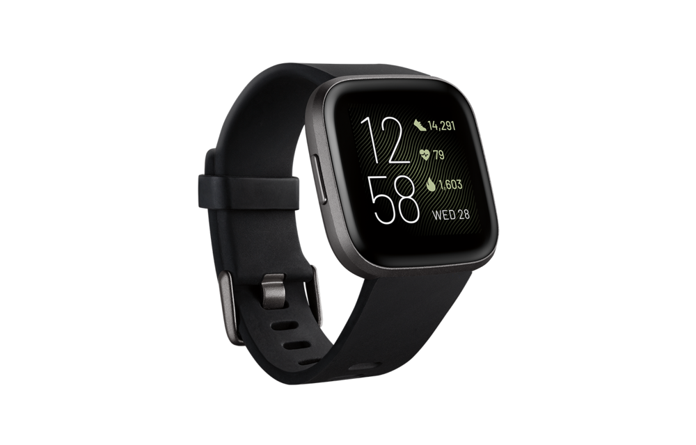 Fitbit | Versa 2 Carbon Black with Black Band FB507BKBKFRCJK