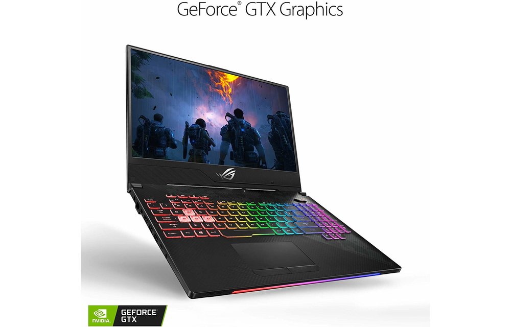 ASUS | ROG Scar Edition i7-8750H 2.2GHz 16GB DDR4 256GB SSD + 1TB SSHD 15.6 FHD GTX 1070 8GB DDR5