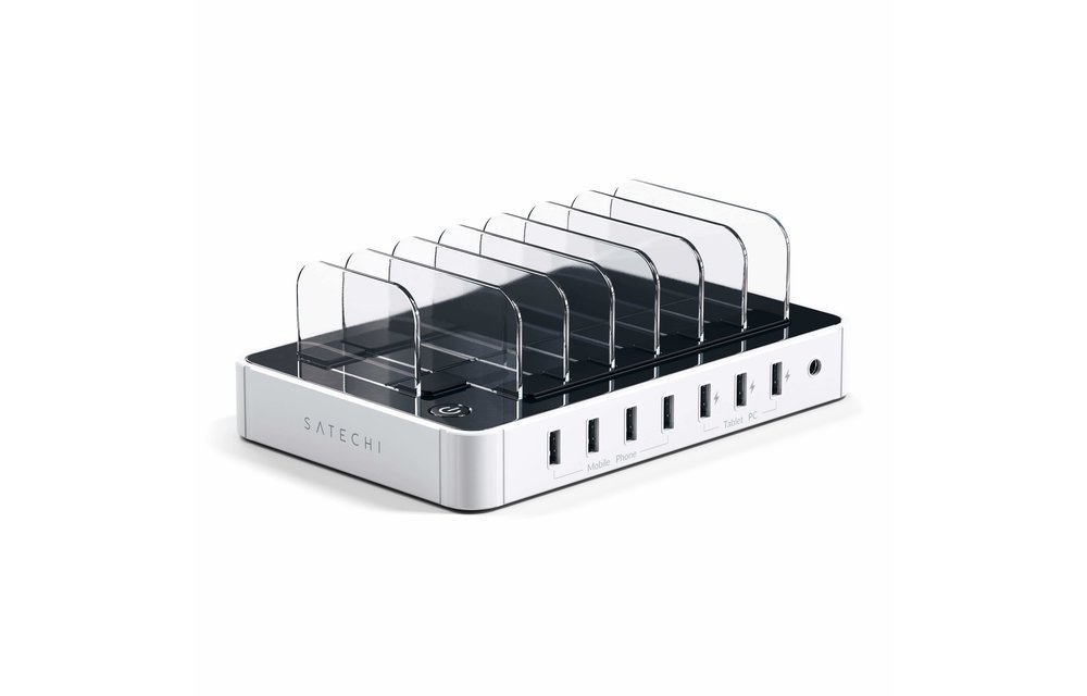 Satechi 7 Port USB Charger - White ST-MCS7W