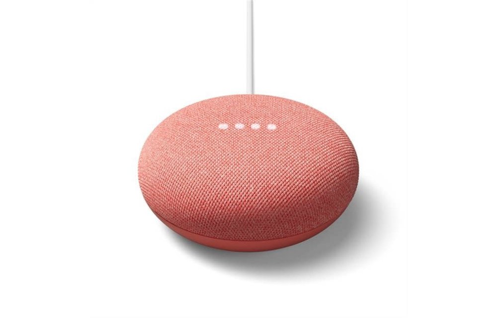 Google | Nest Mini V2 Campari (Red) 115-1981 PROMO ENDS FEB 18 REG $69.99
