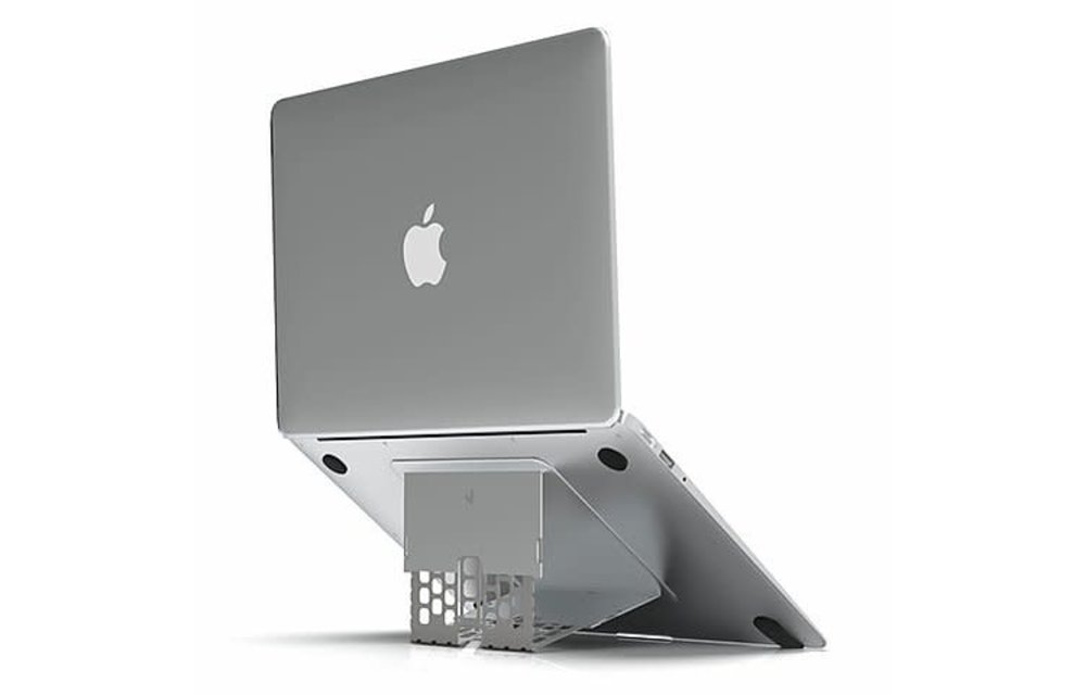 Majextand - ergonomic thinnest stand for MacBook/Laptop Stand, Silver MJX100-1