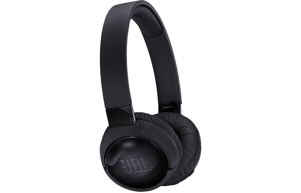 JBL | TUNE 600BTNC Wireless On-Ear Active Noise-Cancelling Headphones Black JBLT600BTNCBLKAM