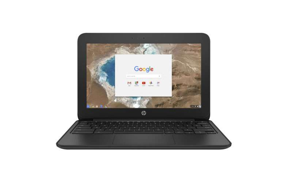 HP - Chromebook 11 G5 EE 11.6" (Intel Celeron N3060 1.6GHz CPU, 2GB RAM, 16GB eMMC SSD, HD Graphics 400, Chrome OS) - 1FX81UT#ABA