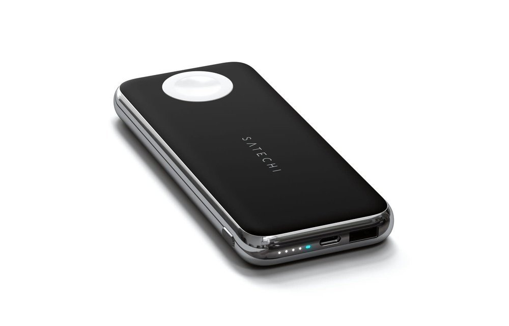 Satechi | Quatro 5W Wireless 10000 mAh Power Bank | ST-UC10WPBM