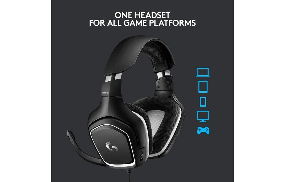 SO Logitech | G332 SE Gaming Headset - Black 981-000830