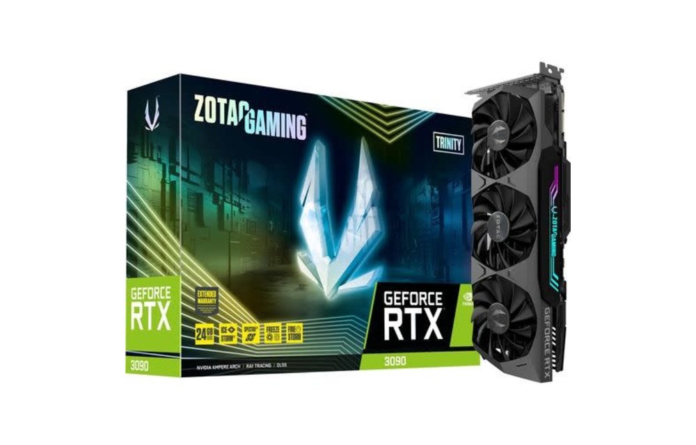 ZOTAC | Video Card GeForce RTX 3090 24GB GDDR6X 384Bit HDMI/ Display Port ZT-A30900D-10P