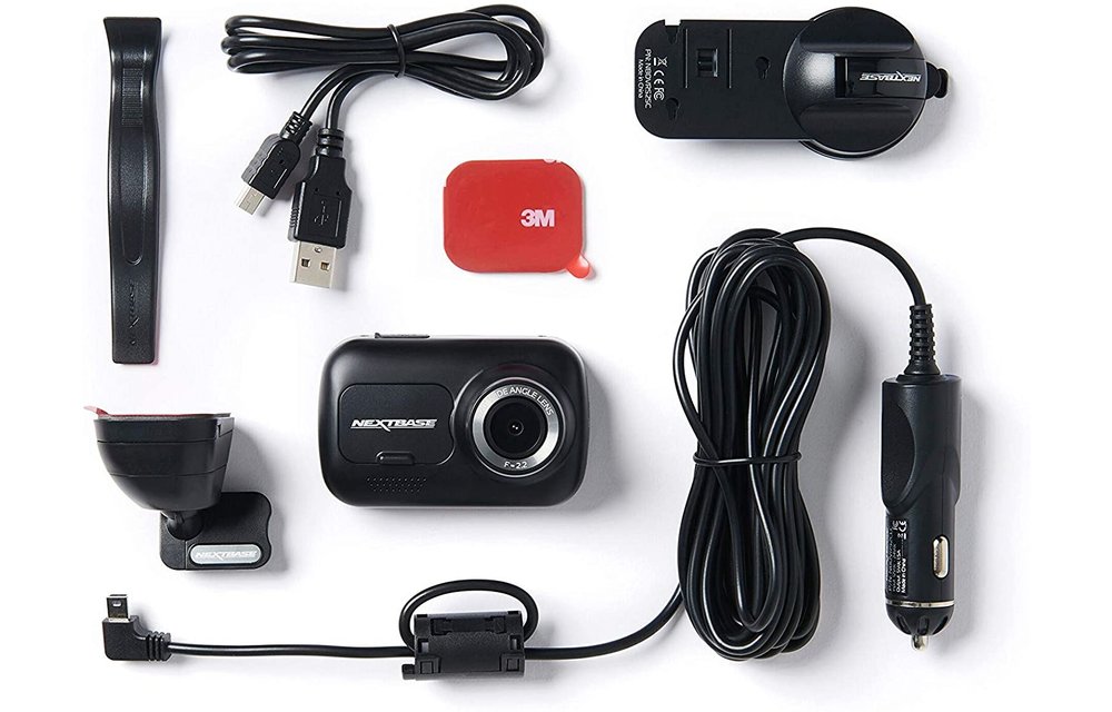 Nextbase | DASH CAM 122 BUNDLE WITH GO PACK | NBDVRBUND122-R