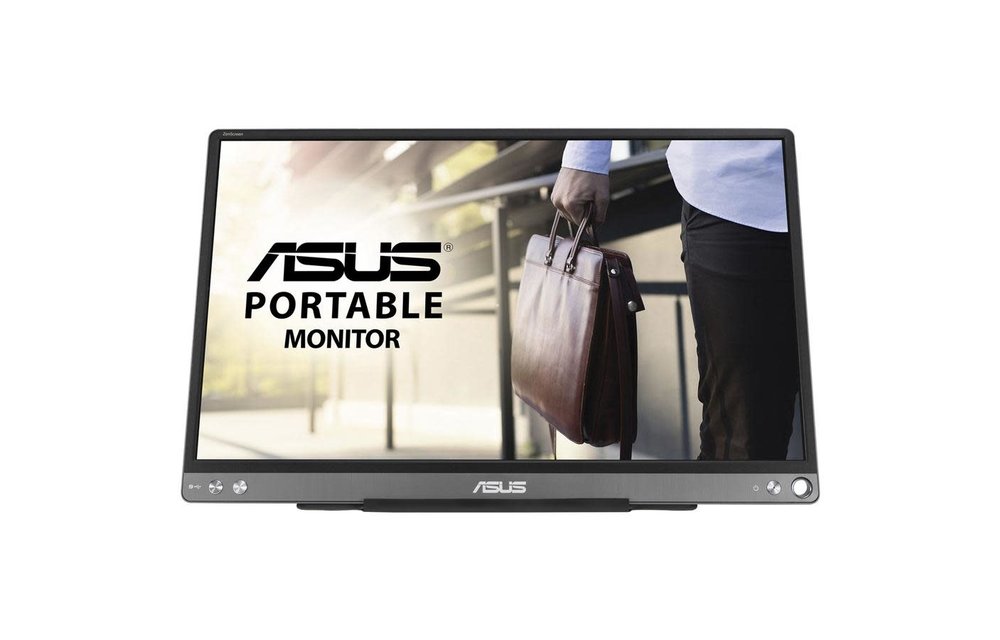 ASUS | ZenScreen 15.6" 1920 x 1080p 60Hz 5ms Portable USB 3.1 Type C Monitor Full | MB16ACE