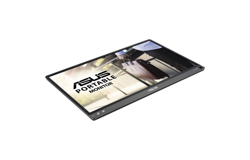 ASUS | ZenScreen 15.6" 1920 x 1080p 60Hz 5ms Portable USB 3.1 Type C Monitor Full | MB16ACE
