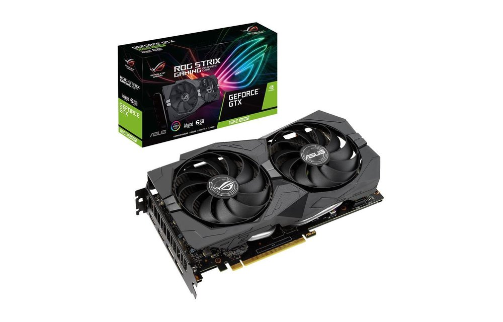 Asus | GeForce Video Card GTX 1660 SUPER 6GB GDDR6 192B ROG-STRIX-GTX1660S-A6G-GA