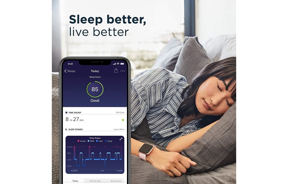 Fitbit | Versa 2 Carbon Black with Black Band FB507BKBKFRCJK