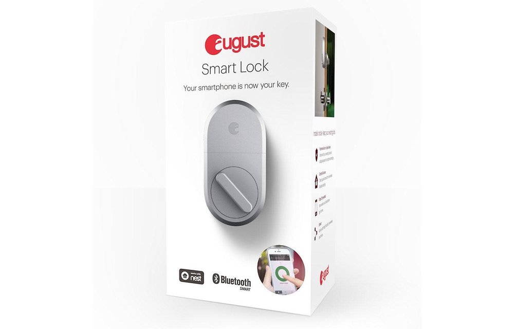 August | BlueTooth Home Smart Lock - (Dark Gray) | AUGSL04M01G04