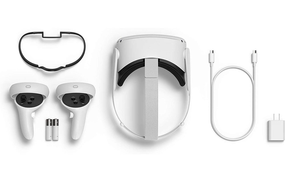 SO Oculus Quest 2 64GB VR Headset with Touch Controllers 301-00408-01