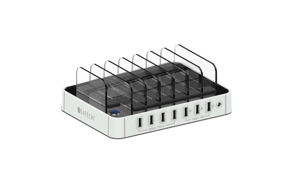 Satechi 7 Port USB Charger - White ST-MCS7W