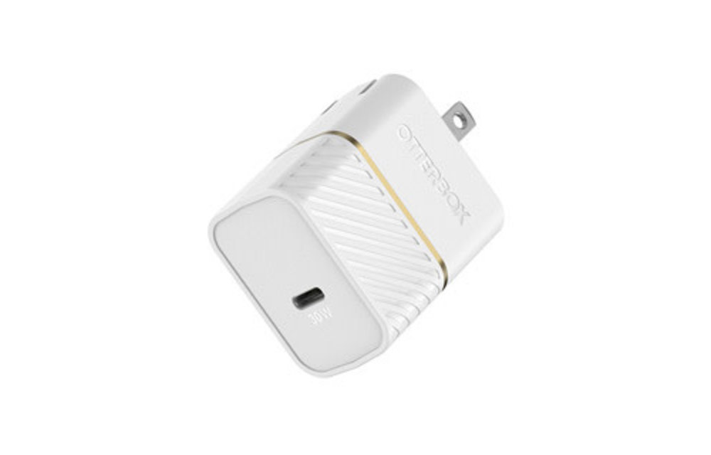 Otterbox | 30W White USB-C PD GaN Wall Charger | 15-08532