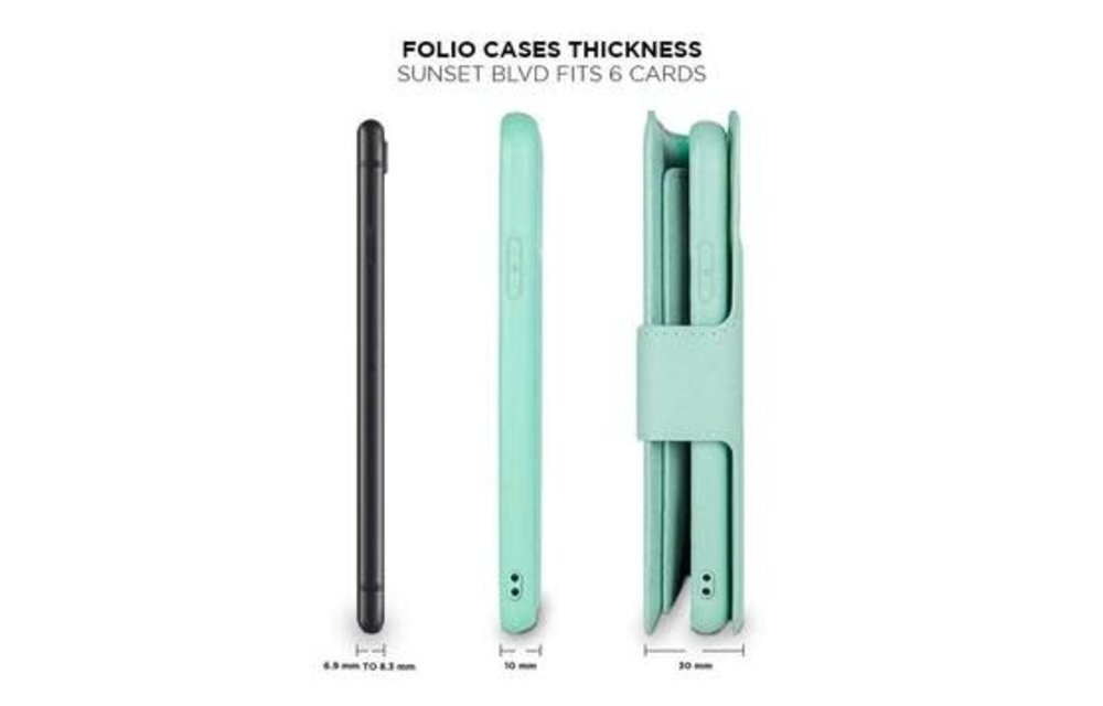 Caseco | iPhone 12 Mini - Sunset Blvd Case - Teal | C3552-06