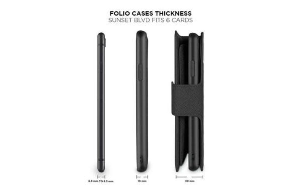 Caseco | iPhone 12 Mini - Sunset Blvd Case - Black | C3552-01