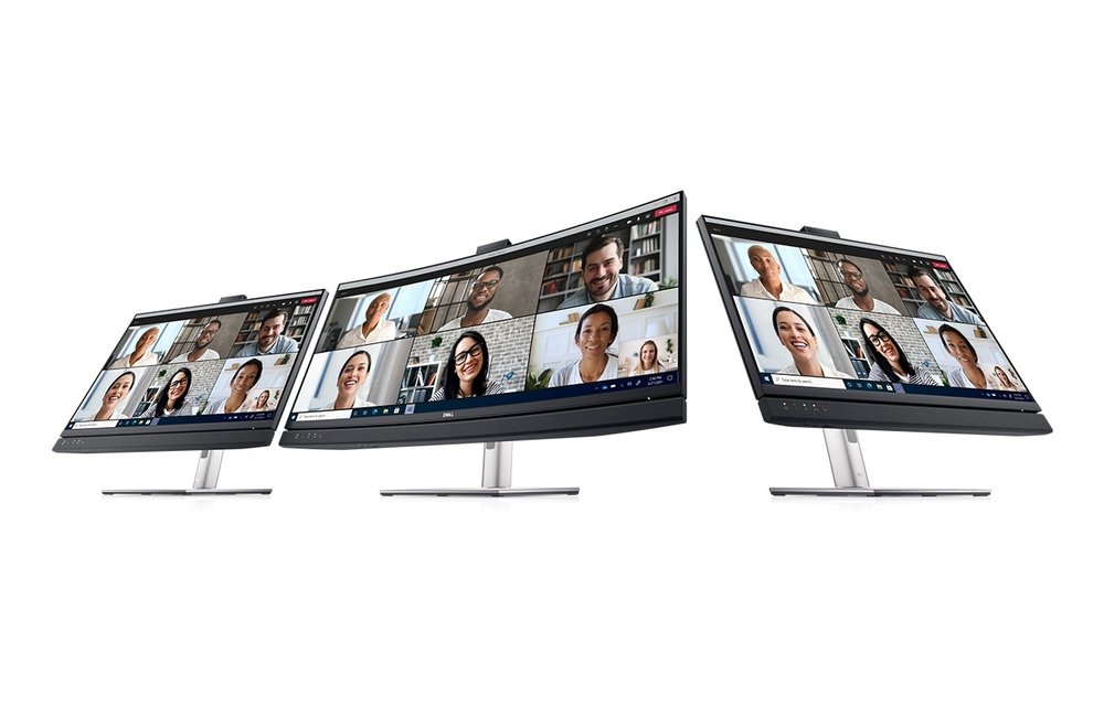 Dell | 27" QHD Monitor 2560 x 1440p 60Hz 8ms Video Conferencing Monitor HDMI DP HPST 3YR | C2722DE