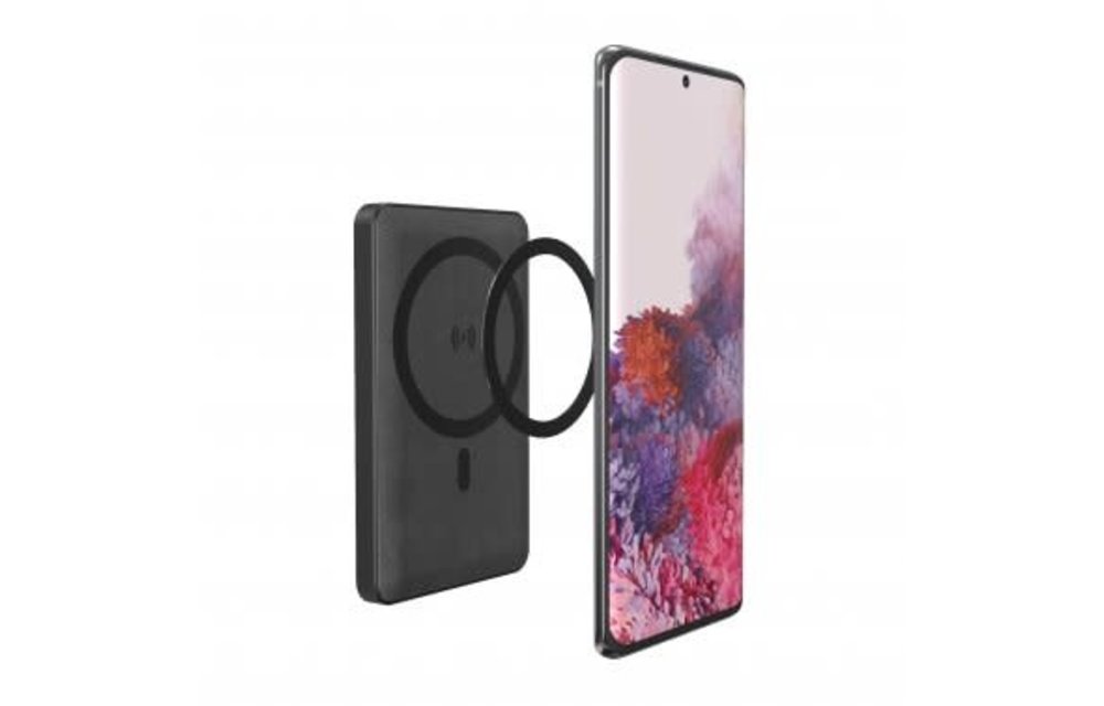 mophie | black universal battery snap+ 5k juice pack mini | 15-08920