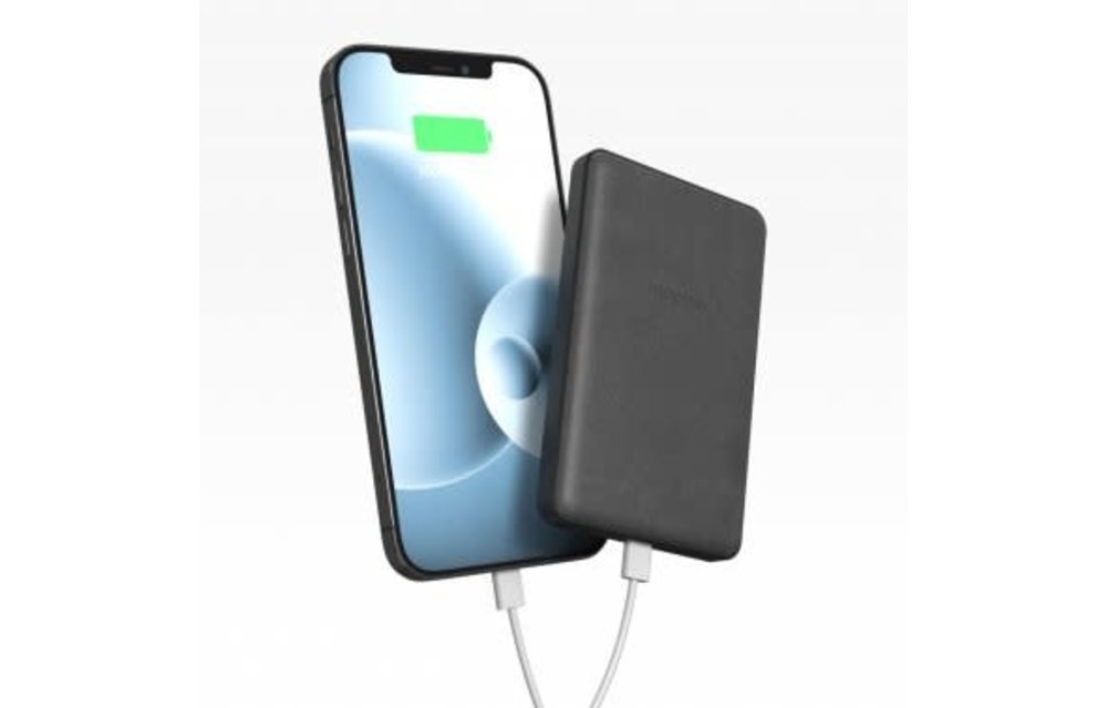 mophie | black universal battery snap+ 5k juice pack mini | 15-08920